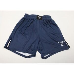 Takedown Men's Navy Blue Performance Fight Shorts Wrestling MMA Size L